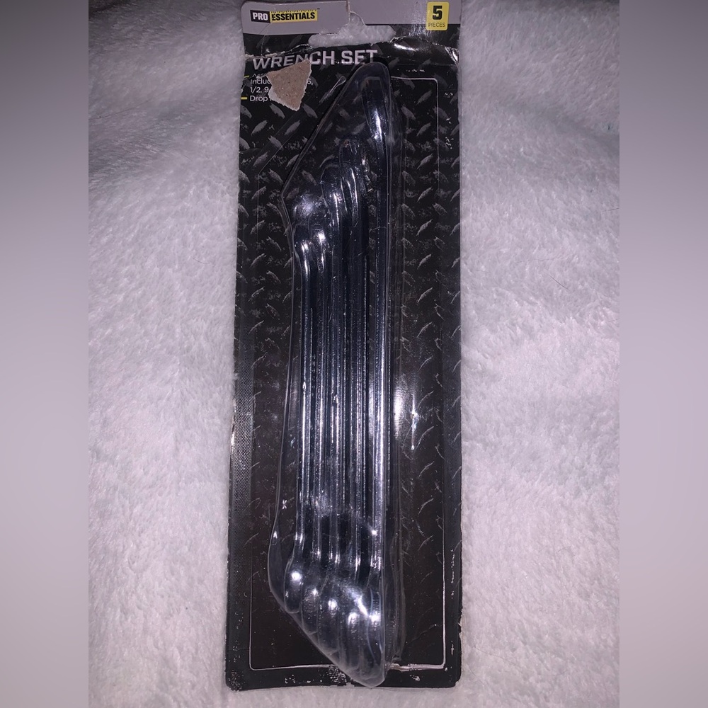 Pro Essentials Chrome Wrench Set